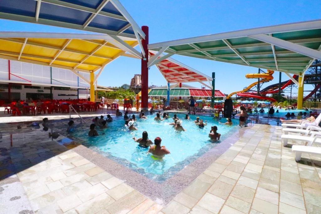 Hotel Piazza Diroma Acqua Park Caldas Novas Exteriér fotografie