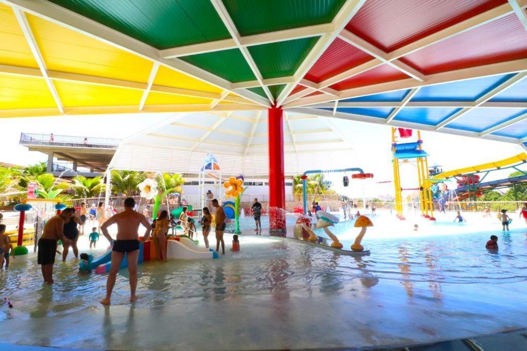 Hotel Piazza Diroma Acqua Park Caldas Novas Exteriér fotografie