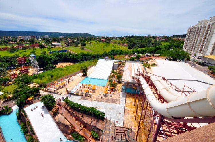 Hotel Piazza Diroma Acqua Park Caldas Novas Exteriér fotografie